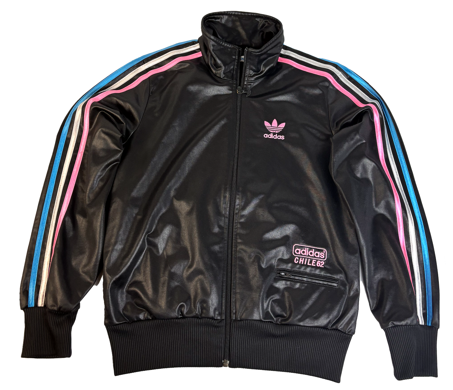 adidas CHILE 62 jacket pink white baby blue