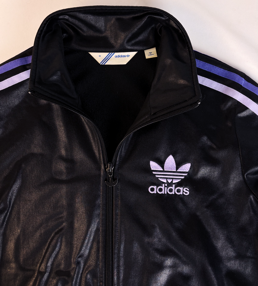 adidas CHILE62 jacket purple